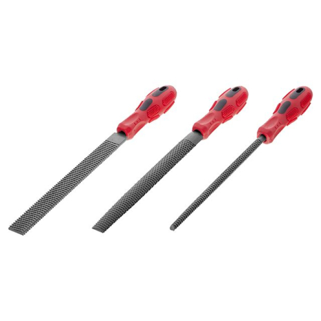 Набор рашпилей, 3 шт. INTERTOOL HT-3704 Набор рашпилей, 3 шт. INTERTOOL HT-3704