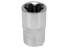 Головка торцева: "TORX" E20, квадрат - 1/2", CrV, DIN 2124 [Блістер] YaTo YT-05251