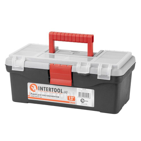 Ящик для інструментів 13", 318*175*131 мм INTERTOOL BX-0125 Ящик для інструментів 13", 318*175*131 мм INTERTOOL BX-0125