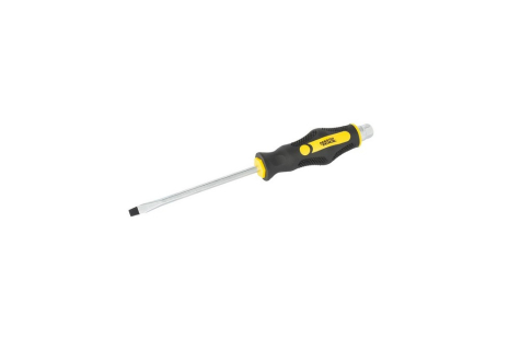 Викрутка ударна шліцева магнітна EXTERNAL HEX SL6х125 мм ручка з покриттям TPR MASTERTOOL 49-6612 Викрутка ударна шліцева магнітна EXTERNAL HEX SL6х125 мм ручка з покриттям TPR MASTERTOOL 49-6612