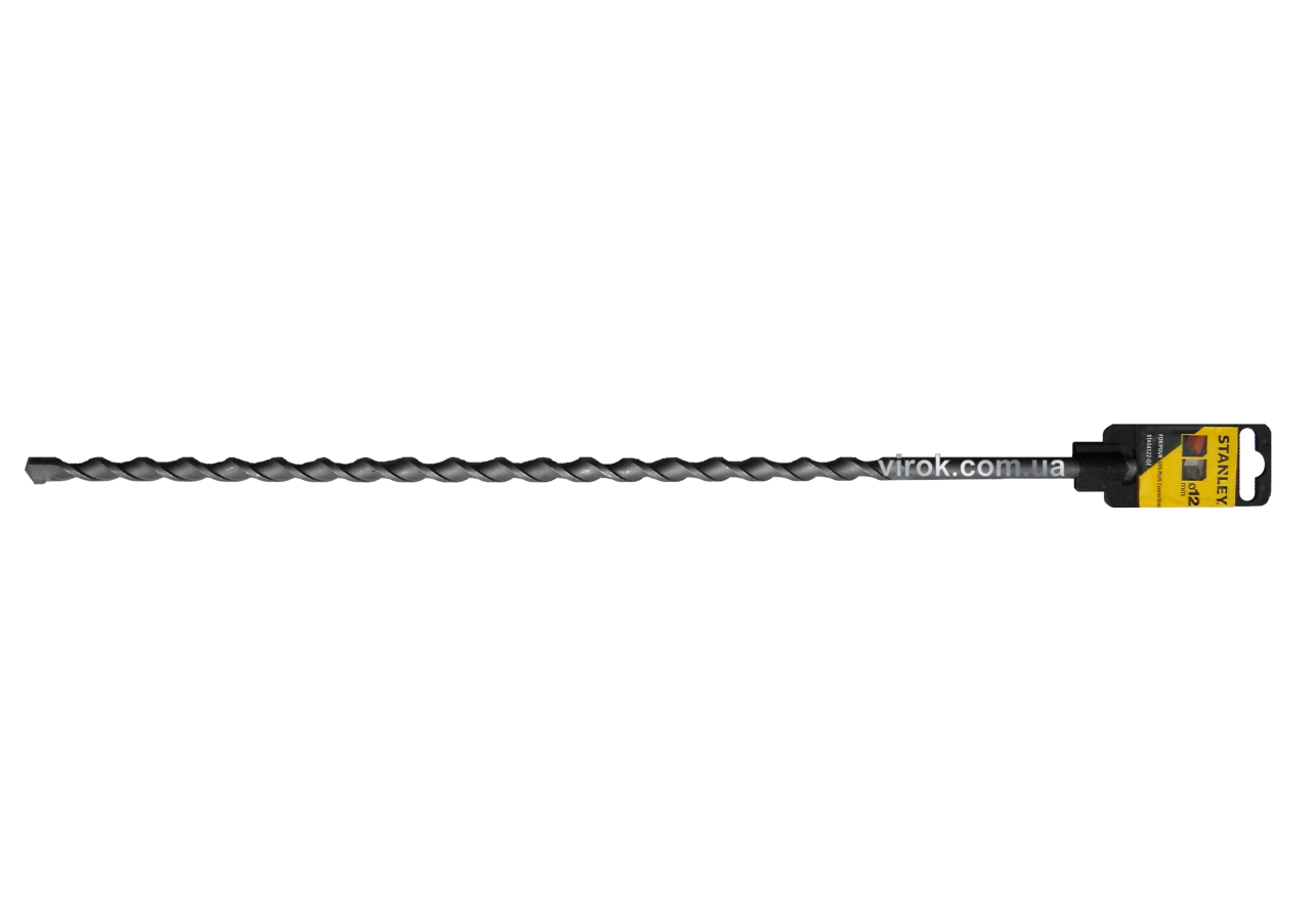 Сверло по бетону (Бур) SDS Plus 12 х 460 мм Stanley STA54122-QZ Сверло по бетону (Бур) SDS Plus 12 х 460 мм Stanley STA54122-QZ