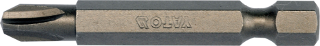 Насадка отверточная "Phillips" PH3 x 50 мм HEX 1/4" 10 шт Yato YT-78153 Насадка отверточная "Phillips" PH3 x 50 мм HEX 1/4" 10 шт Yato YT-78153