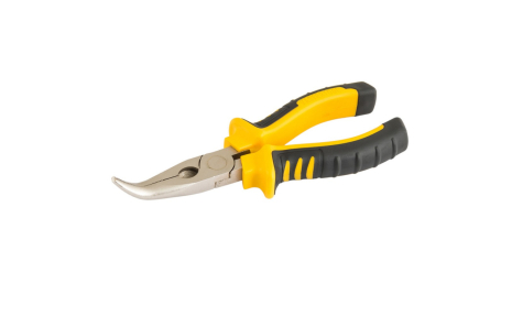 Щипці вигнуті 160 мм С55/HRC 45~50 MASTERTOOL 23-3160 Щипці вигнуті 160 мм С55/HRC 45~50 MASTERTOOL 23-3160