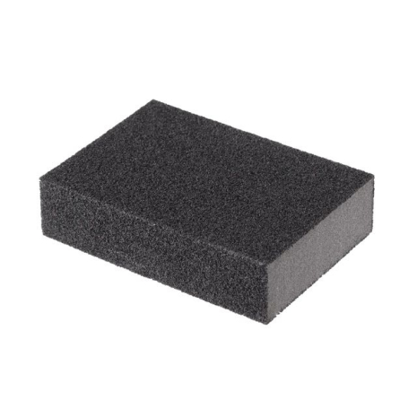 Губка для шліфування, 100×70×25 мм, оксид алюмінію, К120 INTERTOOL HT-0912 Губка для шліфування, 100×70×25 мм, оксид алюмінію, К120 INTERTOOL HT-0912