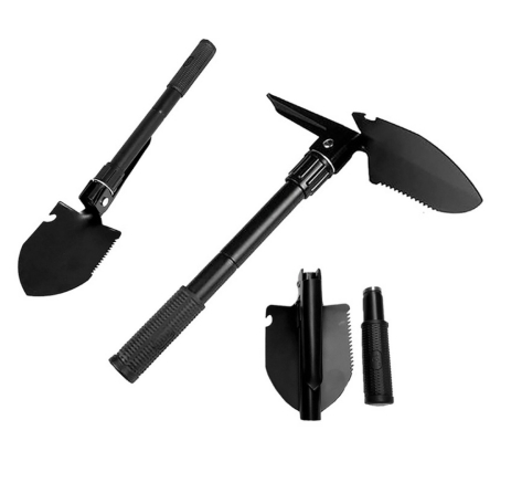 Лопата саперна 95 x 125 x 415 мм складана з чохлом MASTERTOOL 14-6280 Лопата саперна 95 x 125 x 415 мм складана з чохлом MASTERTOOL 14-6280