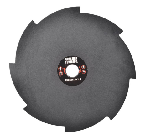 Диск для триммера 255 x 25,4 x 8T MASTERTOOL 19-1910 Диск для триммера 255 x 25,4 x 8T MASTERTOOL 19-1910