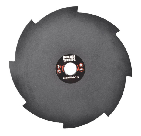Диск для тримера 255 x 25,4 x 8T MASTERTOOL 19-1910 Диск для тримера 255 x 25,4 x 8T MASTERTOOL 19-1910
