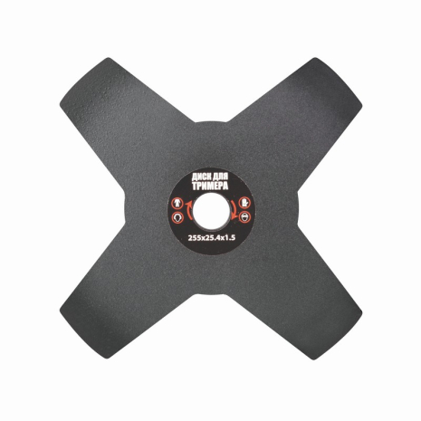 Диск для триммера 255 x 25,4 x 4T MASTERTOOL 19-1917