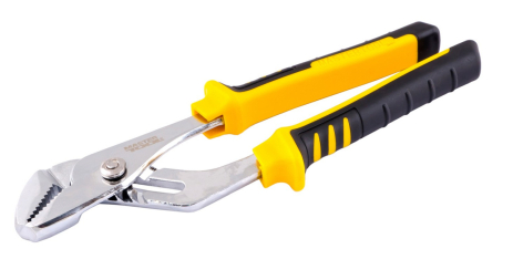 Щипці трубні 250 мм, сталь C55, нікельовані MASTERTOOL 23-4200