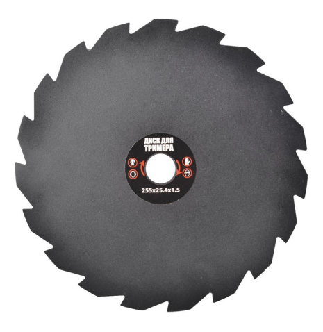 Диск для триммера 255 x 25,4 x 19T MASTERTOOL 19-1913