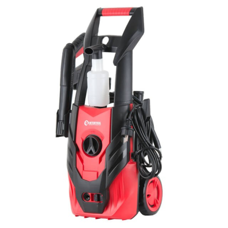 Мийка високого тиску, 1,4 кВт, 80-110 бар, 6,5 л/хв, шланг 5 м INTERTOOL DT-1503 Мийка високого тиску, 1,4 кВт, 80-110 бар, 6,5 л/хв, шланг 5 м INTERTOOL DT-1503
