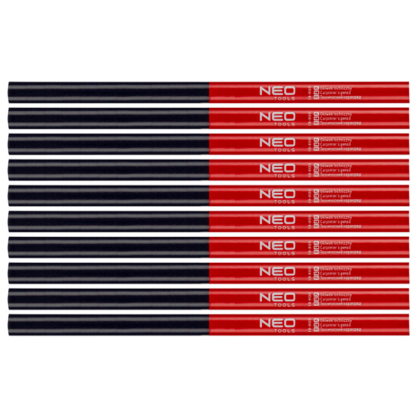 Технічний олівець червоний та синій 12 штук NEO 13-805 Технічний олівець червоний та синій 12 штук NEO 13-805