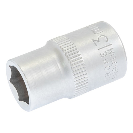 Головка торцевая 6-гранная ½" 13 мм L 40 мм CrV MASTERTOOL 78-0013