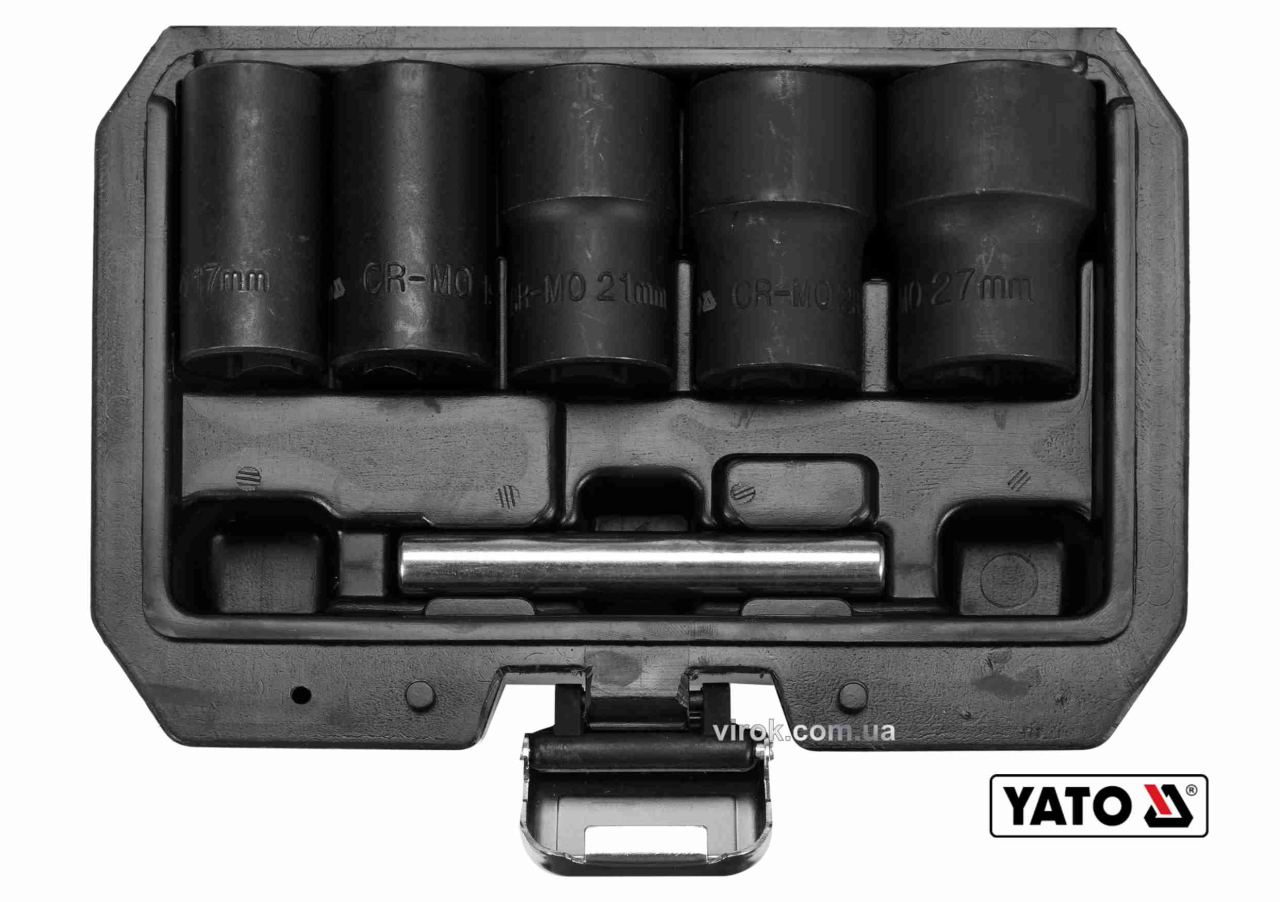 Набор экстракторов для сломанных винтов 6 шт Yato YT-06032 Набор экстракторов для сломанных винтов 6 шт Yato YT-06032