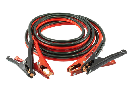 Провода пусковые 600 А, 12/24 В, 4 м, до -40 °C, сумка для хранения MASTERTOOL 81-0126 Провода пусковые 600 А, 12/24 В, 4 м, до -40 °C, сумка для хранения MASTERTOOL 81-0126