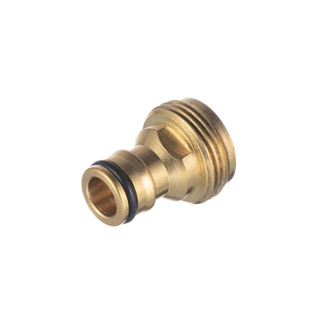 Адаптер латунний для з'єднувача 1/2" з зовнішньою різьбою 3/4", STORM INTERTOOL GE-1202 Адаптер латунний для з'єднувача 1/2" з зовнішньою різьбою 3/4", STORM INTERTOOL GE-1202
