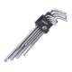 Ключі TORX 9шт T10-T50мм CrV (довгі з отвором) SIGMA 4022231 Ключі TORX 9шт T10-T50мм CrV (довгі з отвором) SIGMA 4022231