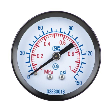 Манометр 1/4", до 10 бар INTERTOOL PT-1436