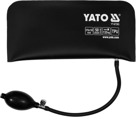 Подушка монтажна надувна для підйому вантажів 135 кг Yato YT-67383 Подушка монтажна надувна для підйому вантажів 135 кг Yato YT-67383