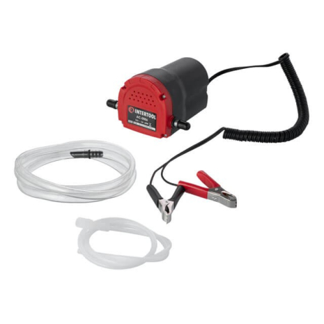 Насос вакуумний 12 В для відкачування мастила та дизельного палива INTERTOOL AC-0006 Насос вакуумний 12 В для відкачування мастила та дизельного палива INTERTOOL AC-0006