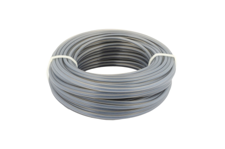 Леска для триммера ROUND REINFORCED 2.7 мм × 15 м MASTERTOOL 19-0727