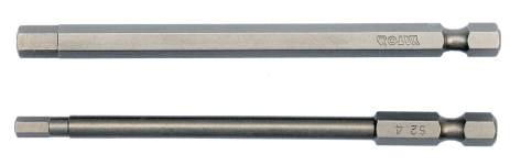 Набор отверточных насадок Hex Tamper 1/4" 4х100 мм, 6х100 мм 2 шт Yato YT-0495 Набор отверточных насадок Hex Tamper 1/4" 4х100 мм, 6х100 мм 2 шт Yato YT-0495