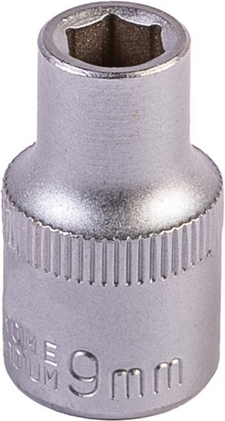 Головка торцевая 6-гранная ½" 9 мм L 40 мм CrV MASTERTOOL 78-0009 Головка торцевая 6-гранная ½" 9 мм L 40 мм CrV MASTERTOOL 78-0009