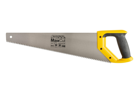 Ножовка столярная 7TPI MAX CUT 450 мм закаленный зуб 3-D заточка полированная MASTERTOOL 14-2045 Ножовка столярная 7TPI MAX CUT 450 мм закаленный зуб 3-D заточка полированная MASTERTOOL 14-2045
