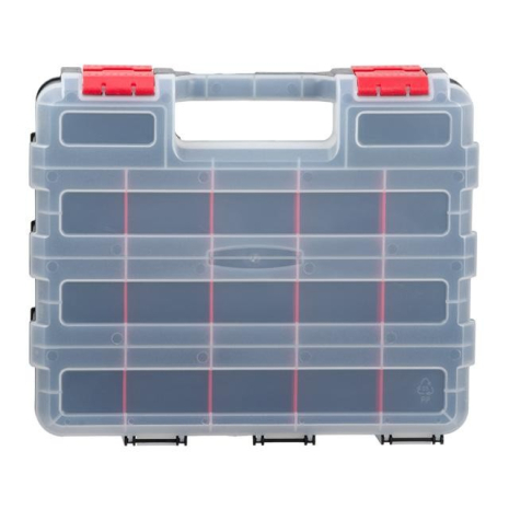 Органайзер двосторонній 12.5 ", 2 в 1, 320 * 270 * 80мм INTERTOOL BX-4022 Органайзер двосторонній 12.5 ", 2 в 1, 320 * 270 * 80мм INTERTOOL BX-4022