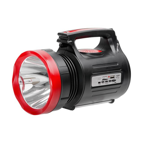 Ліхтар акумуляторний 1 LED 5 Вт + 22 SM INTERTOOL LB-0104