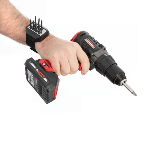 Браслет магнітний будівельний 285×33 мм INTERTOOL SP-1000 Браслет магнітний будівельний 285×33 мм INTERTOOL SP-1000