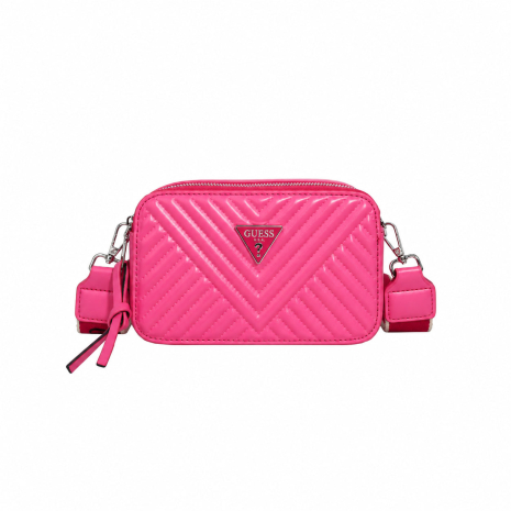 Жіноча сумка Guess 915 крос-боді темно-рожева Жіноча сумка Guess 915 крос-боді темно-рожева