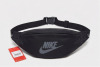 Бананка Nike 162406 поясная сумка черная серое лого Бананка Nike 162406 поясная сумка черная серое лого