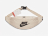 Бананка Nike 162406 поясная сумка белая молочная черное лого Бананка Nike 162406 поясная сумка белая молочная черное лого