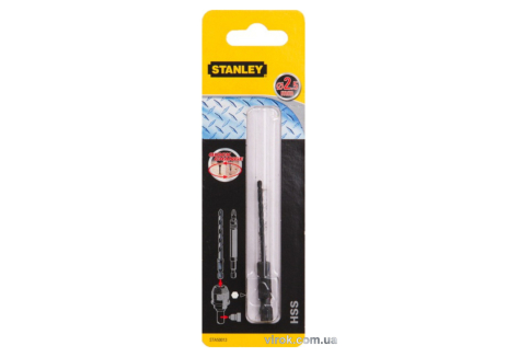 Свердло по металу, дереву, пластику SUPER-LOCK з хвостовиком 1/4" 2.5х71/35 мм Stanley STA50013-XJ Свердло по металу, дереву, пластику SUPER-LOCK з хвостовиком 1/4" 2.5х71/35 мм Stanley STA50013-XJ