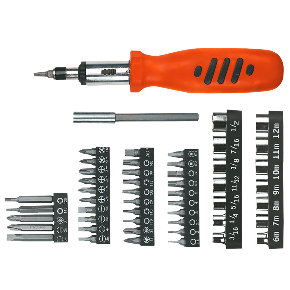 Набор насадок с держателем Top Tools 39D357 Набор насадок с держателем Top Tools 39D357