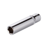 Головка шестигранна подовжена 1/4", 8×50 мм, Cr-V, STORM INTERTOOL ET-0458