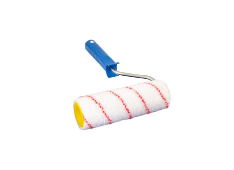 Валик малярный Nylon 48/180/9 мм Ø 8 мм с ручкой MASTERTOOL 92-5403-P Валик малярный Nylon 48/180/9 мм Ø 8 мм с ручкой MASTERTOOL 92-5403-P