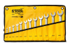 Ключи рожковые COLD FORGED набор 12 шт (6–25/27/28/30/32 мм) 31CrV3 DIN 3110 в чехле MASTERTOOL 70-1112 Ключи рожковые COLD FORGED набор 12 шт (6–25/27/28/30/32 мм) 31CrV3 DIN 3110 в чехле MASTERTOOL 70-1112
