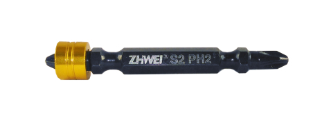 Біта PH2/PH2*65 мм з магнітним обмежувачем ZHWEI PH2-PH2-M PH2M Біта PH2/PH2*65 мм з магнітним обмежувачем ZHWEI PH2-PH2-M PH2M