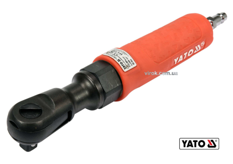 Тріскачка пневматична 1/2" 80 Нм 6.3 бар 85 л/хв 200 об/хв Yato YT-09802