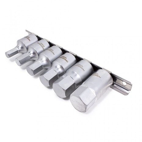 Набор головок 6-гранных для маслосливных пробок, 6 предметов, 1/2"(8,10,12,14,17,19мм) ROCKFORCE FORSAGE RF-4063 Набор головок 6-гранных для маслосливных пробок, 6 предметов, 1/2"(8,10,12,14,17,19мм) ROCKFORCE FORSAGE RF-4063