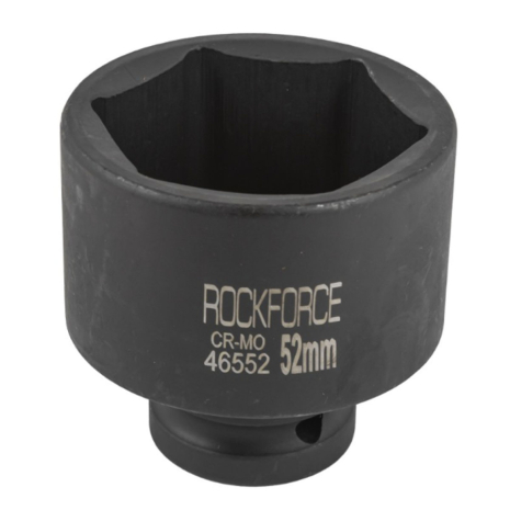 Головка ударная 3/4", 52мм (6гр.) ROCKFORCE RF-46552 Головка ударная 3/4", 52мм (6гр.) ROCKFORCE RF-46552