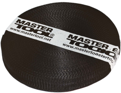 Стрічка сумкова 30 мм 50 м MASTERTOOL 92-0566 Стрічка сумкова 30 мм 50 м MASTERTOOL 92-0566