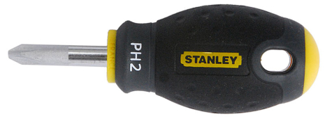 Викрутка укорочена PH1 "FatMax Stubby" під шліць "Phillips" STANLEY 0-65-406 Викрутка укорочена PH1 "FatMax Stubby" під шліць "Phillips" STANLEY 0-65-406