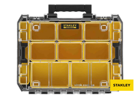 Органайзер пластиковий FATMAX TSTAK 337 х 440 х 119 мм 10 осередків Stanley FMST82967-1