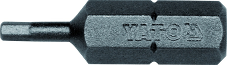 Біти 1/4" х25 мм HEX 2 мм 50 шт. Yato YT-7829 Біти 1/4" х25 мм HEX 2 мм 50 шт. Yato YT-7829
