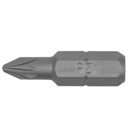 Набір біт PZ1x25мм ¼" 25шт S2 (пласт кейс) ULTRA 4010402 Набір біт PZ1x25мм ¼" 25шт S2 (пласт кейс) ULTRA 4010402