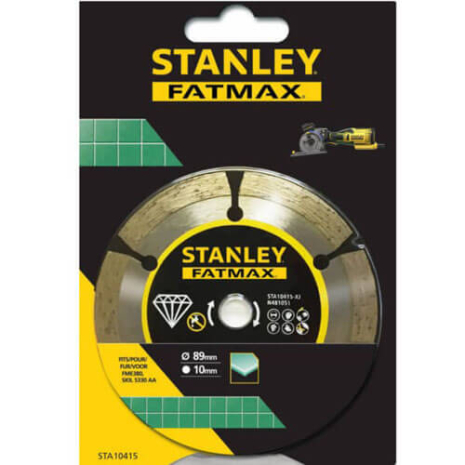 Диск діамантовий для різання плитки 89 мм STANLEY STA10415