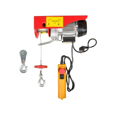 Таль електричний 125/250 кг 12 м MASTERTOOL 86-9025 Таль електричний 125/250 кг 12 м MASTERTOOL 86-9025